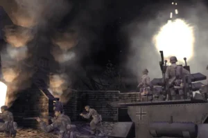 لقطة شاشة 1 من تحميل لعبة Call of Duty 1 الاصلية للكمبيوتر من ميديا فاير