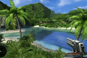 لقطة شاشة 1 من تحميل لعبة Far Cry 1 للكمبيوتر الاصلية من ميديا فاير